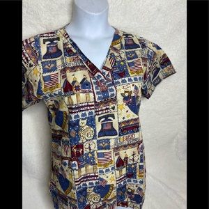 Vintage style - Cottonality Scrub S